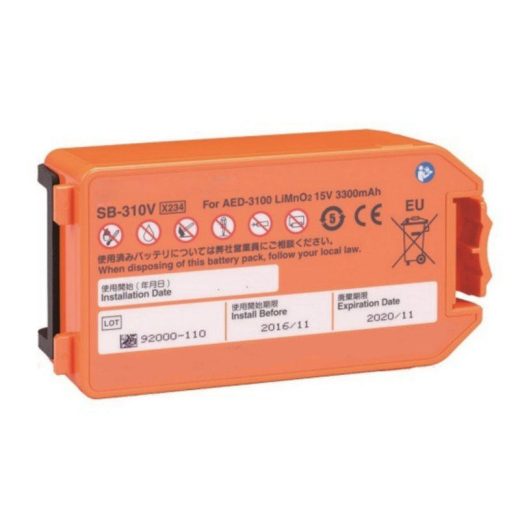 SB-310V / AED-3100 / 15V / 3300mAh — Defibrillator & AED Battery Rebuild Service product photo