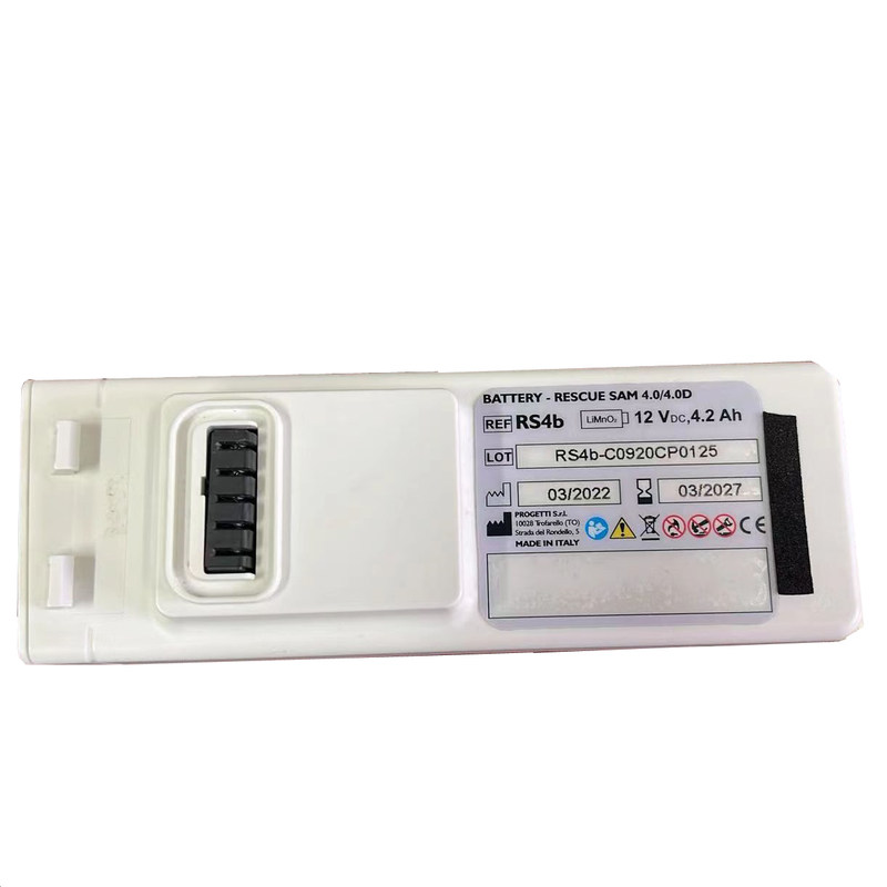 GE PROGETTI / MEDICAL / RESCUE / SAM / 4.0 / 4.0D / AED — Defibrillator & AED Battery Rebuild Service product photo
