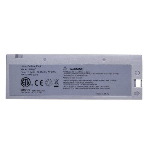 BIOCARE M8000 / M9500 / M66 / LI1104C / 12-100-0006 — Patient Monitor Replacement Battery product photo