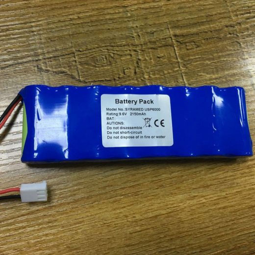 Arcomed / SYRAMED / USP6000 — Infusion Pump Replacement Battery product photo