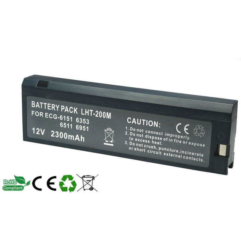 Nihon / Kohden / LCS-2012NK / ECG-8110 / 6353 / 8110P — ECG Machine Replacement Battery product photo