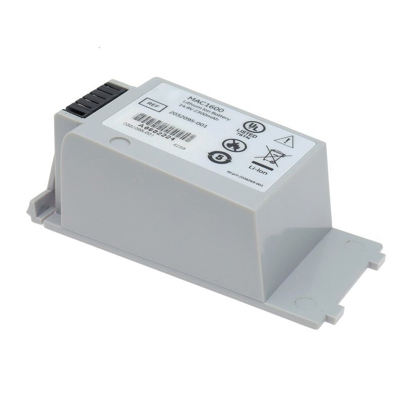 GE MAC1600 / 2032095-001 — ECG Machine Replacement Battery product photo
