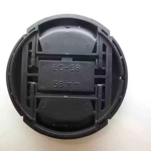 58mm Lens Cap with Cord Compatible with Canon 18-55, 450D/500D/550D/600D/60D
