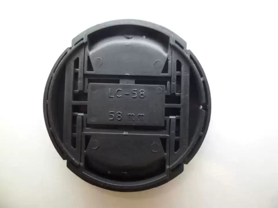 58mm Lens Cap with Cord Compatible with Canon 18-55, 450D/500D/550D/600D/60D