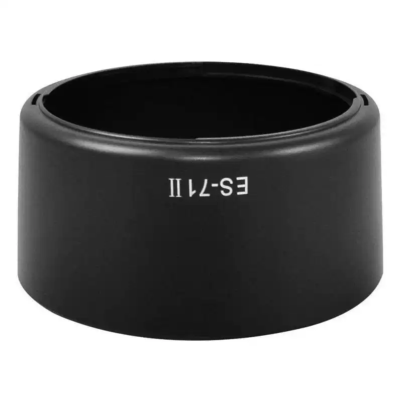 ES-71Ⅱ Bayonet Lens Hood Compatible with Canon EF 50mm f/1.4, 50 1.4 Prime Lens