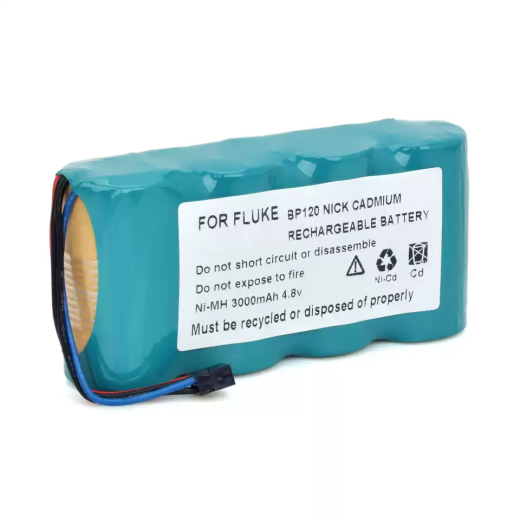 Replacement Battery Compatible with FLUKE BP120, FLUKE 43, FLUKE 43B, 123, 123S