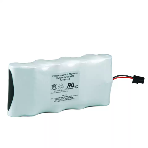 Replacement Battery Compatible with Dräger MS14490, Infinity Gamma, Gamma XL, AS36059