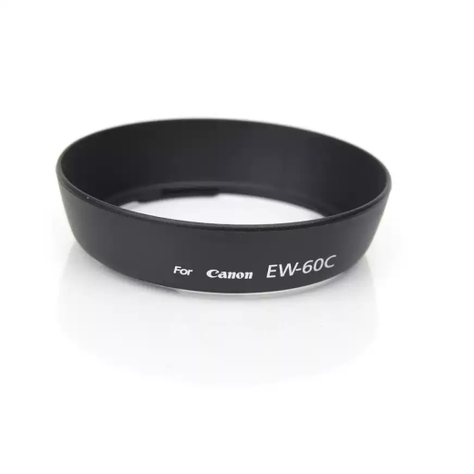 EW-60C Lens Hood Compatible with Canon 650D, 600D, 550D, 18-55mm Lens