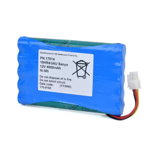 12V 4000mAh Replacement Battery Compatible with GE Datex-Ohmeda S/5 CAM, PN 170-1