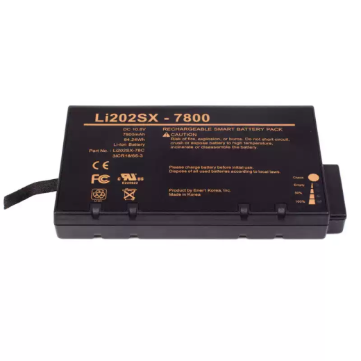 Test Instrument Battery, Models LI202SX-66C, Li202SX-7800, Li202SX-8700, LI202SX-78C
