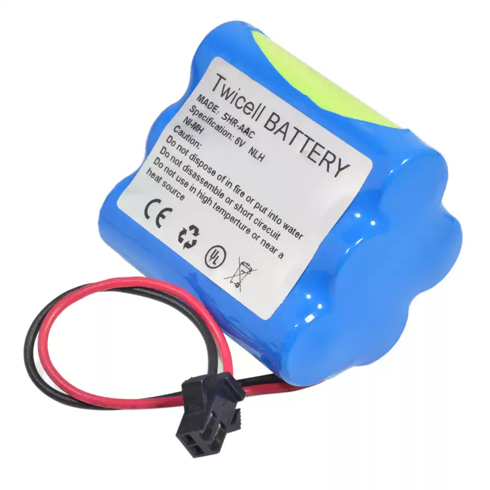 6V Mini Refrigerator Replacement Battery Compatible with Sanyo Twicell 5HR-AAC, MDF-137, MDF-U333