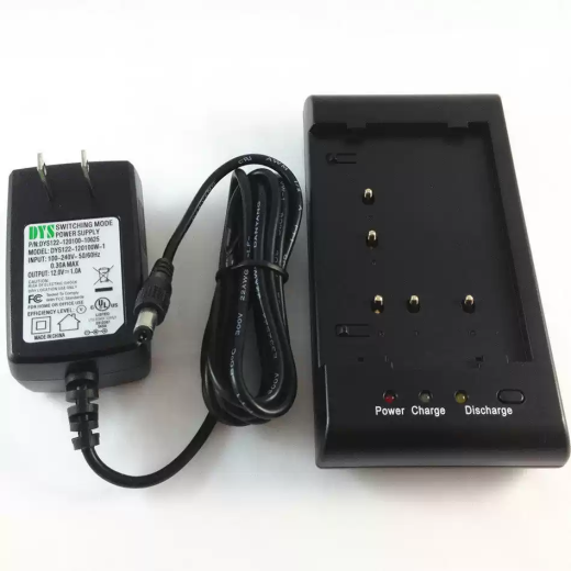 Total Station Battery Charger Compatible with Leica GEB111 / GEB111 and GeoMax Surveying Equipment
