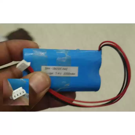 Rechargeable Lithium Battery, Model BAK-18650C4*2