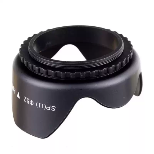 52mm Reversible Lens Hood Compatible with Nikon 50 1.8D, 1.4D, 35mm2D, 1.8G Prime Lens