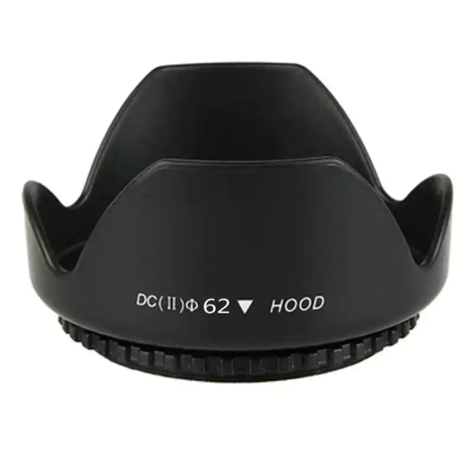 62mm Petal-Shaped Screw-On Lens Hood, Compatible with Tamron 18-200 18-270 70-300