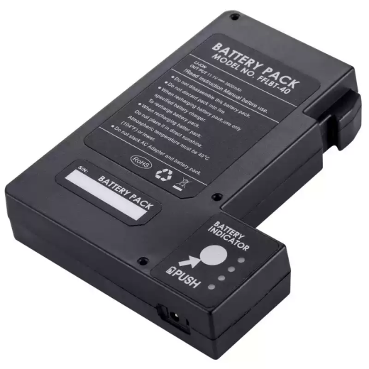Battery Compatible with INNO Instrument FFLBT-40 IFS15M IFS-15M+ IFS-55 View4S V4M V12M