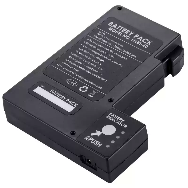 Battery Compatible with INNO Instrument FFLBT-40 IFS15M IFS-15M+ IFS-55 View4S V4M V12M