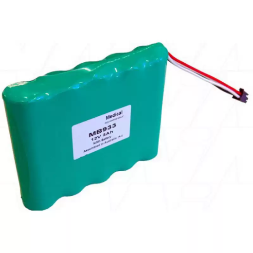 12V Vacuum Equipment Battery Compatible with Zeiner Rescud Vacuum MED933 MB933