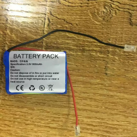 3.6V 800mAh Battery