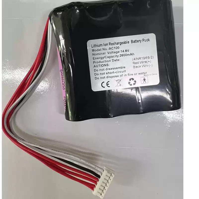 Airborne Microbial Sampler Replacement Battery Compatible with lighthouse Minicapt 100, Ac100, AC100H